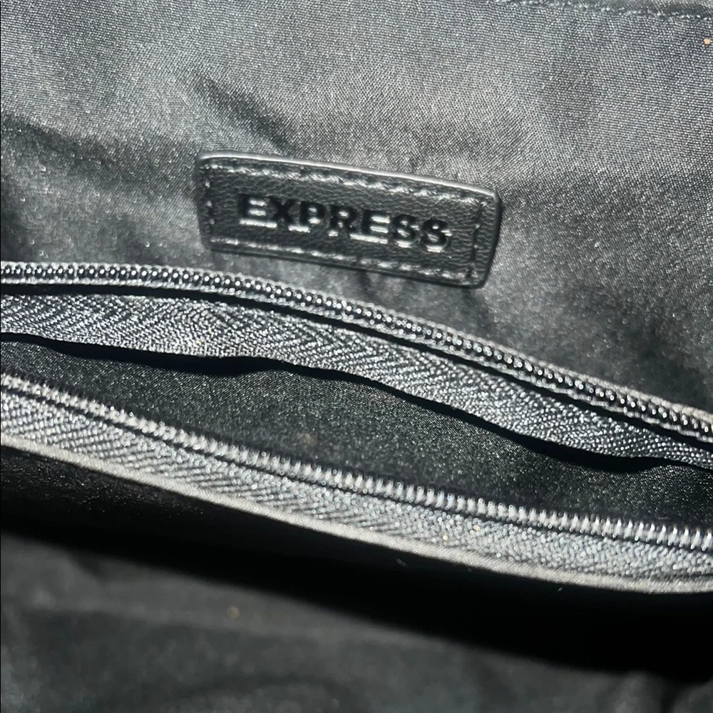 Express Gold and Brown Crossbody Bags with Elegant Textures - Picture 6 of 7